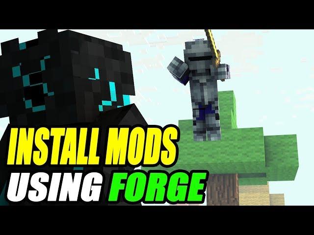 Minecraft How To Install Mods With Forge 1.14 Tutorial