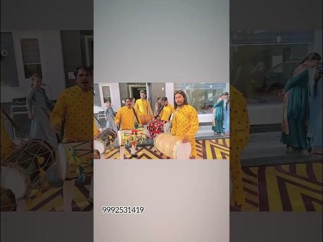 Dhol #entertainment  @sunil Bhatt dhol team from hisar jmd #shortvideo #short #hisar #india