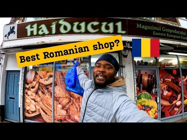 The Best Romanian Shop in London?? But What's inside...