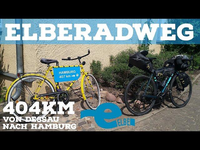 Elberadweg | 404km von Dessau nach Hamburg | Bikepacking