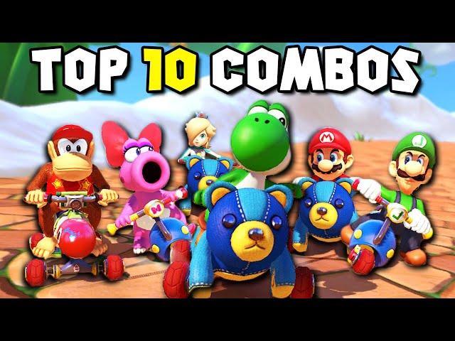 The Top 10 BEST Combos in Mario Kart 8 Deluxe!