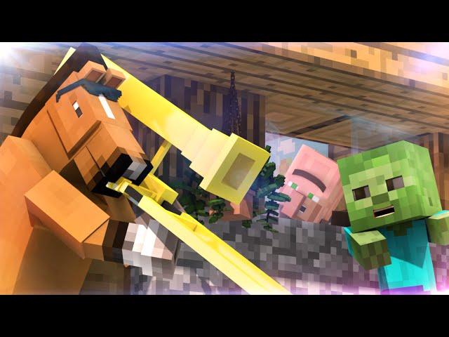 When Steve isn't Online (60fps Minecraft Animation)