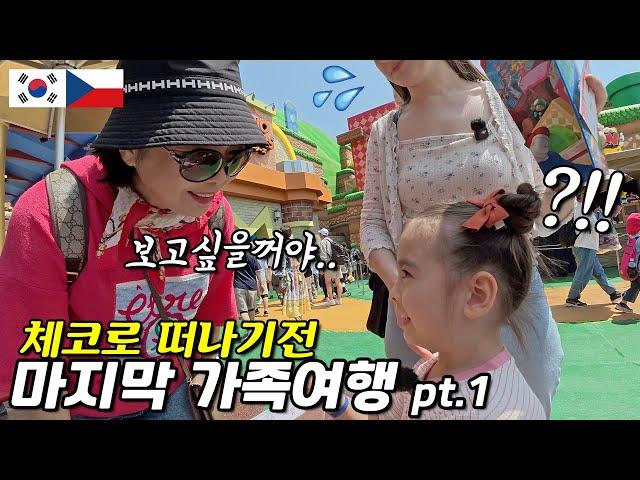 일본으로 여행을 간 할머니와 손녀의 반응 ️ 【국제커플 브이로그】