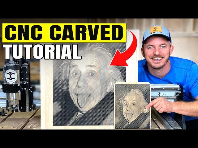 Carving a Photo with a CNC Router