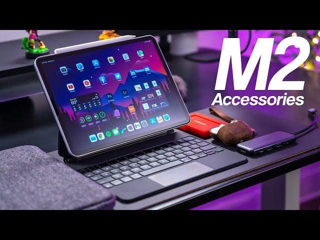 5 ESSENTIAL Accessories for YOUR NEW M2 iPad Pro 2022! | Raymond Strazdas