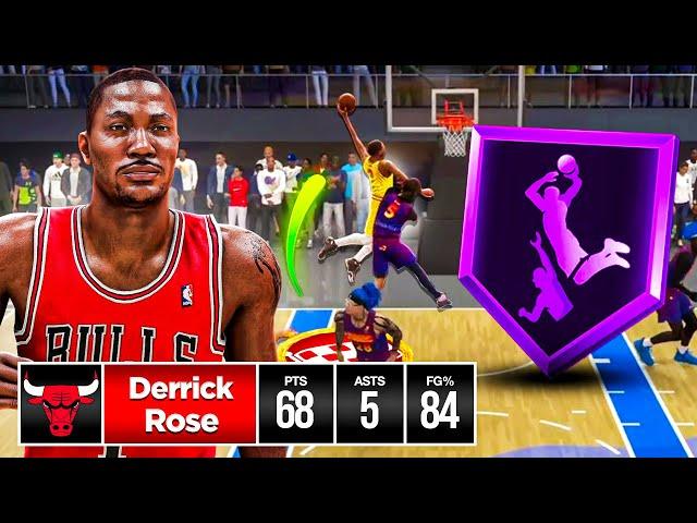 MVP "PRIME" DERRICK ROSE BUILD is BULLY in NBA 2K24!