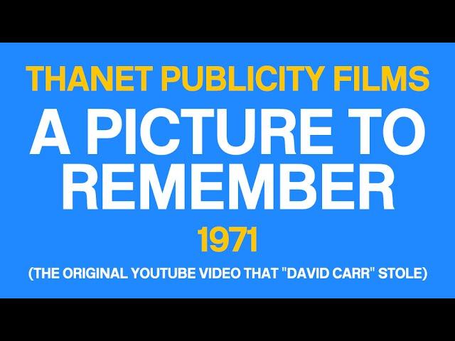 Thanet Publicity Films - A PICTURE TO REMEMBER (Ramsgate) [1971]