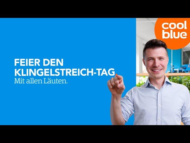 Coolblue organisiert den Klingelstreich-Tag