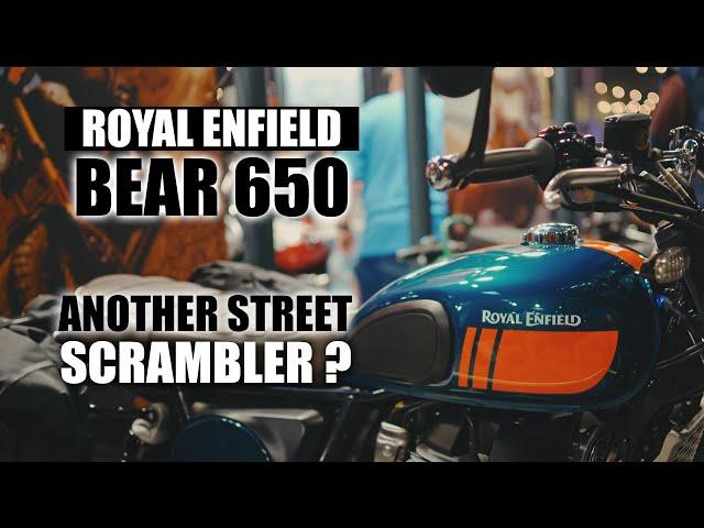 Royal Enfield Scrambler: Bear 650 in the flesh. Good, bad or ugly?