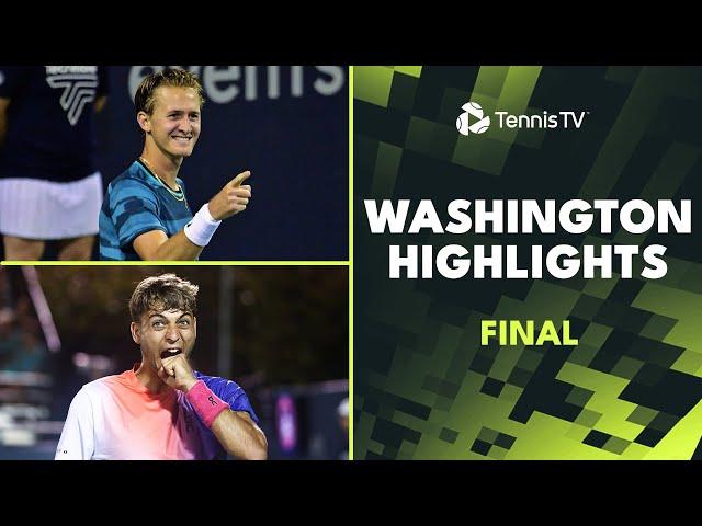 Sebastian Korda vs Flavio Cobolli Korda For The Title | Washington 2024 Final Highlights