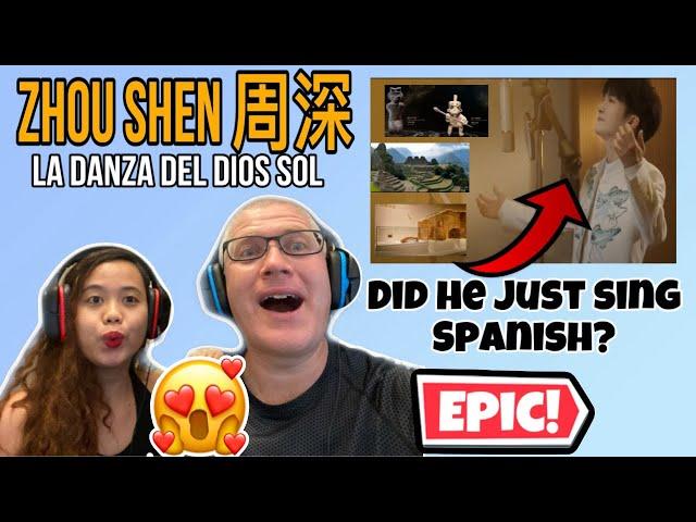 Zhou Shen 周深 - La Danza Del Dios Sol - 西语版中拉命运共同体主题曲 官方版 MV REACTION