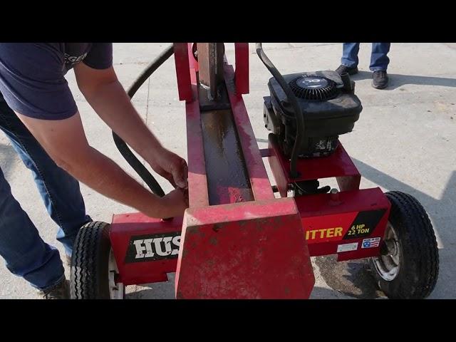 BigIron Auctions Huskee 6 HP 22 Ton Log Splitter