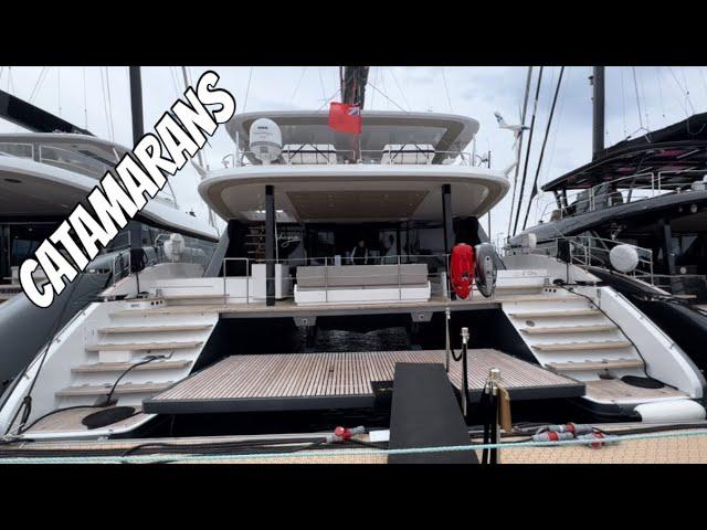 CANNES YACHTING FESTIVAL 2024 (PART 1) Feat. the latest CATAMARANS & SAILING BOATS in the World