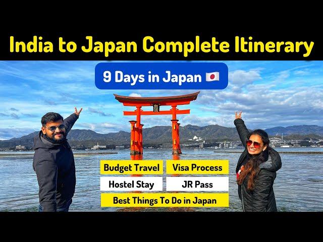 9 Days in Japan - Itinerary With Cost | India to Japan Travel Guide 2024 | VISA, SIM, FOREX