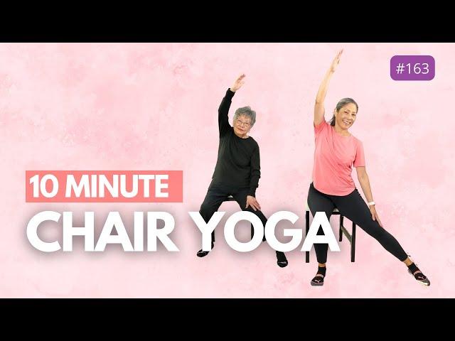 10 Minute Chair Yoga for Seniors, Beginners