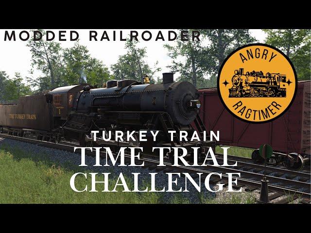 Turkey Train Time Trial Challenge - Modded Railroader Livestream