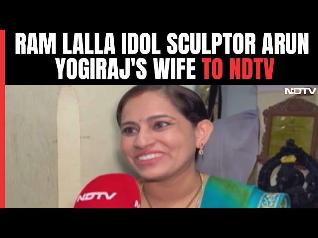 Ayodhya Ram Mandir News | Sculptor Arun Yogiraj's Wife To NDTV: "He Forgets Everyone While Working"