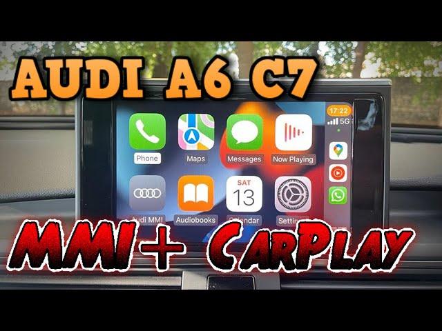 Audi A6 C7 MMI CarPlay Aktivasyon | Audi A6 C7 MMI Carplay Activation Update