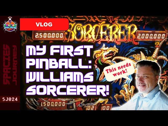 SJ024 My First Pinball - Williams Sorcerer