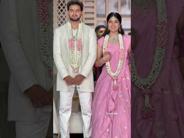 ACP Ramana Goud Son Wedding | Nephew Of Tpcc President Mahesh Kumar Goud #ytshorts