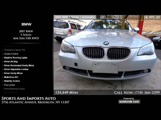 Used 2007 BMW 5 Series | Sports And Imports Auto, Brooklyn, NY