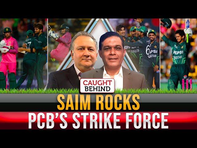 Saim Rocks | PCB’s Strike Force | Caught Behind