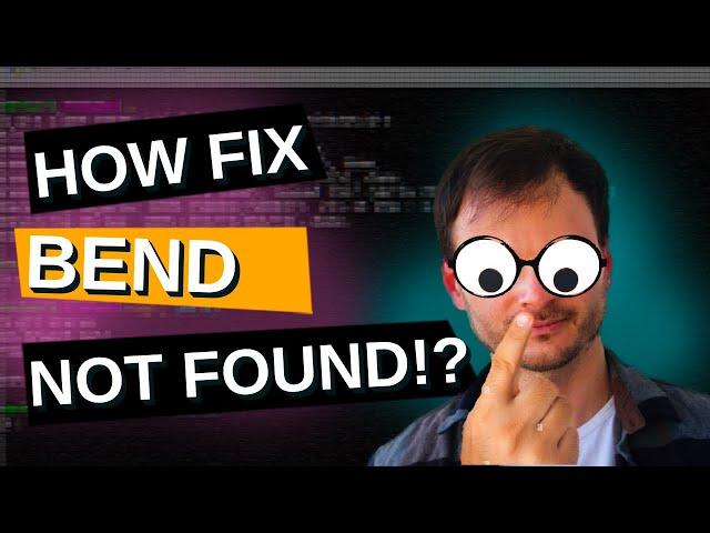 How to fix bend not found in Ubuntu? #bend #python