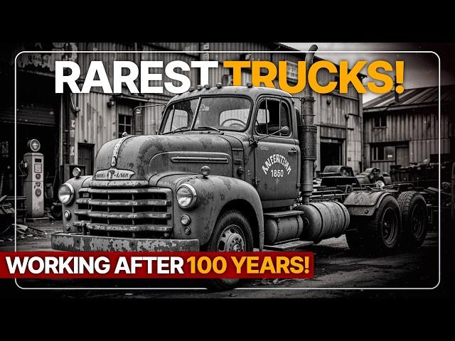 20 RAREST and VINTAGE American TRUCKS! You’ve Never Seen!