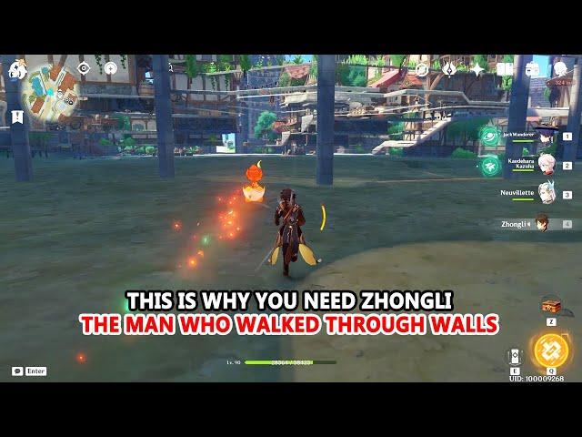 This is Why You Need Zhongli : The Man Who Walked Through Walls | Easy Guide