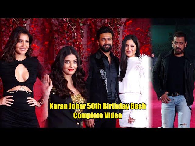 Karan Johar's Birthday Celebration Complete Video | Part- 01.02,03,04,05 | Bollywood Biggest Party