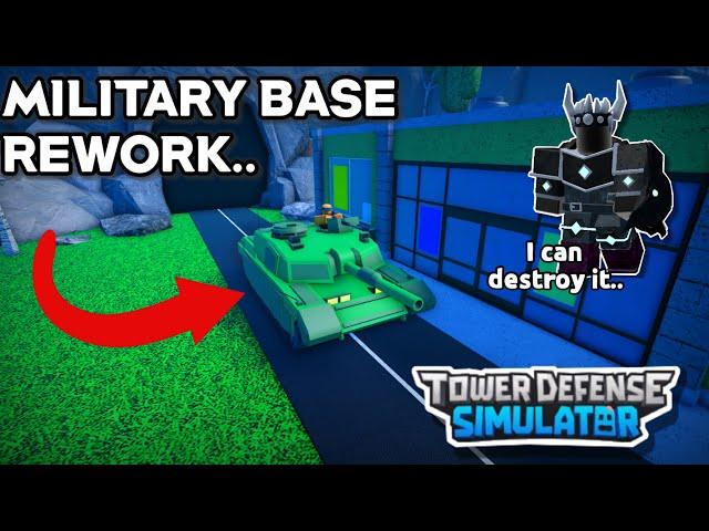 20 Military Bases vs Fallen King.. || Tower Defense Simulator (ROBLOX)