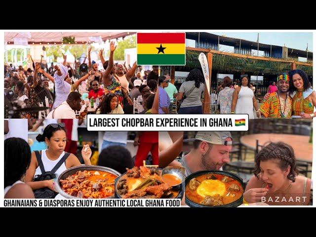 Escape to Ghana 2024: The Ultimate Chop Bar Experience | Ghanaians and Diasporas loves Ghana Food