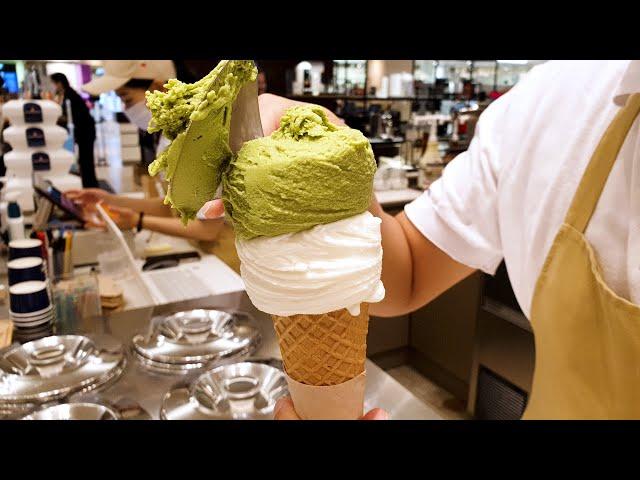 Making Delicious Ice Cream, 20 flavors of Gelato ice cream, Italian ice cream, Korean street food