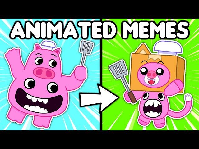 FUNNIEST LANKYBOX ANIMATED MEMES! (CHEF PIGSTER, BAMBALINA, & MORE) *TRY NOT TO LAUGH*