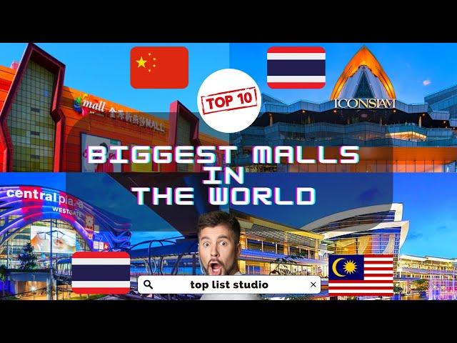 BIGGEST Shopping Malls in The WORLD 2023  | (Iran, Malaysia, China, Philiphines, Thailand)