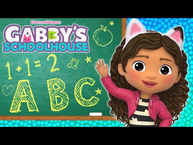 1 HOUR of Learning with Gabby! | Shapes, Letters & Numbers for Kids! | GABBY' SCHOOLHOUSE