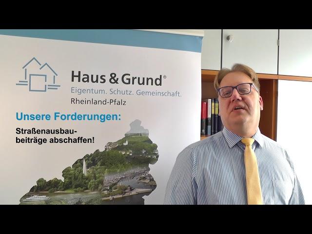 Das politische Engagement von Haus & Grund Rheinland-Pfalz | Haus & Grund TV mit RA Ralf Schönfeld