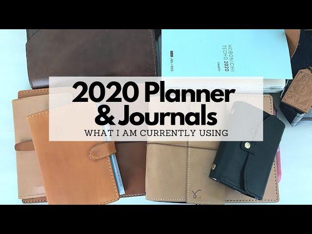 2020 Planners and Journals Currently in Use | Chic Sparrow, Falcon Travelers, LeCow, Sojourner