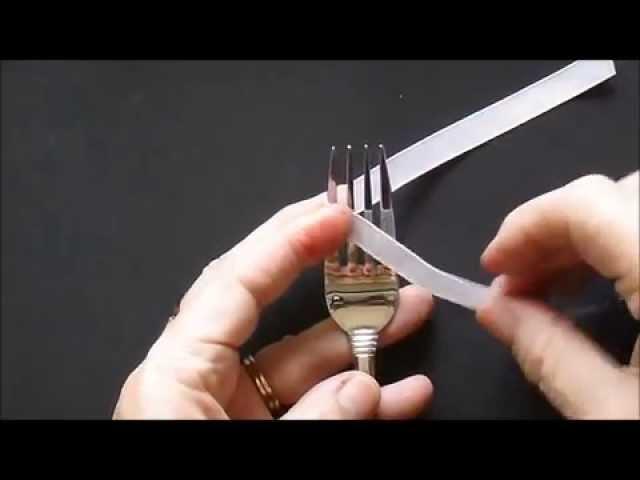 Perfect Bow Using a Table Fork