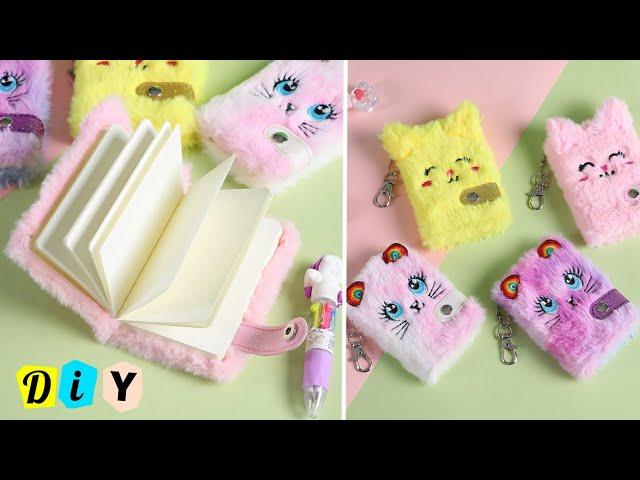 DIY cute stationery / How to make stationery supplies at home / handmade stationery/ easy crafts