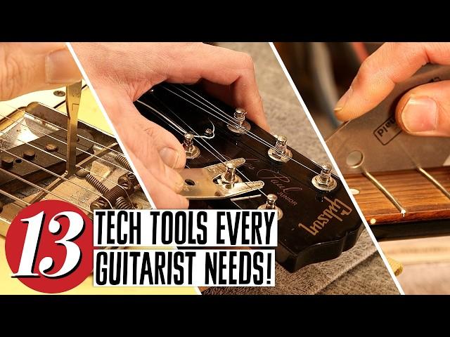 Do It Yourself Guitar Repair: Here's the Guitar Tech Tools You Need for Setups & Maintenance