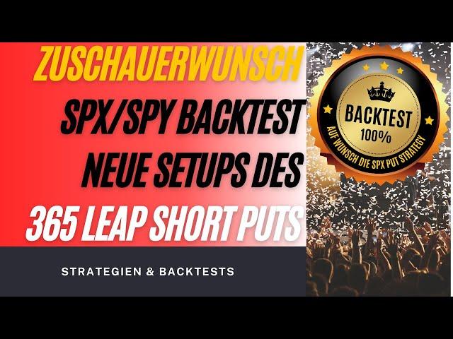 100% Strategie 365er Leap NEU - Zuschauerwunsch