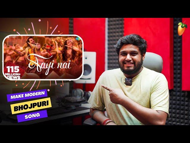 How To Make Modern Bhojpuri Song (From Start To End) - FL Studio With Kurfaat