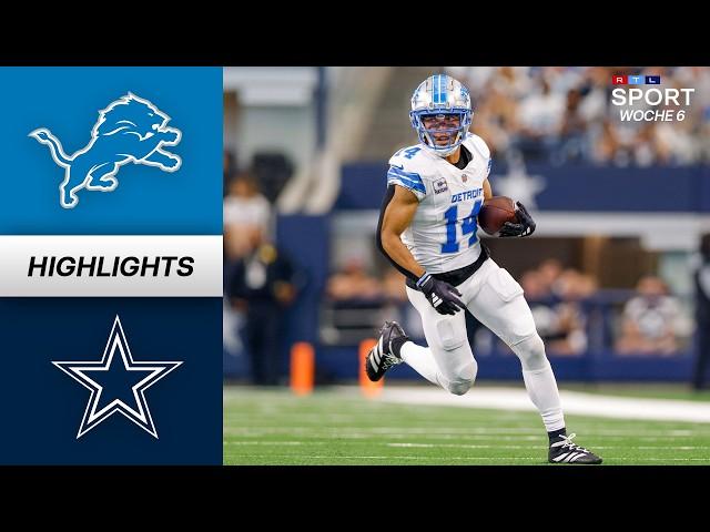 Detroit Lions @ Dallas Cowboys|  Highlights | NFL | RTL Sport