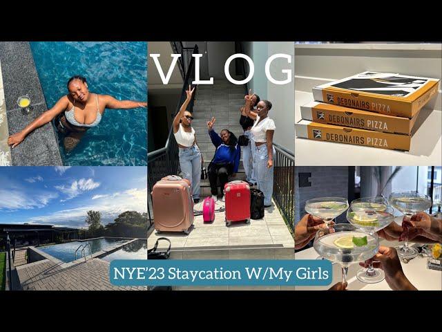 VLOG: NYE’23 Staycation W/My Girls | Luxurious Apartment Tour | South African YouTuber | Kunnin Kay|