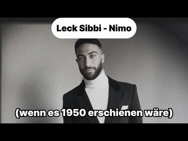 Leck Sibbi - Nimo (wenn es 1950 erschienen wäre)