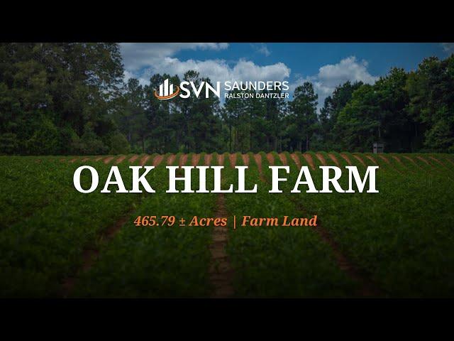 Georgia Farm Land For Sale | Oak Hill Farm | 465.79 ± Acres | Davisboro, GA