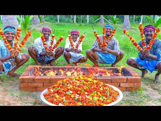 CHICKEN TIKKA | Country Chicken BBQ Recipe Cooking In Village | Chicken Tikka Kebab Recipe