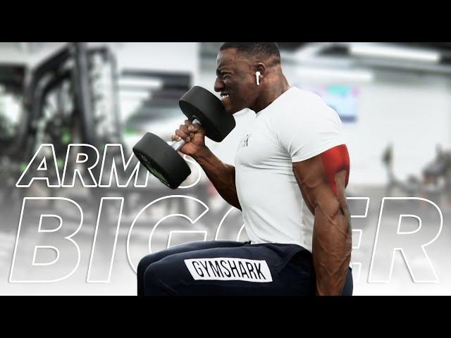 BIGGER ARMS | Bicep and Tricep Workout