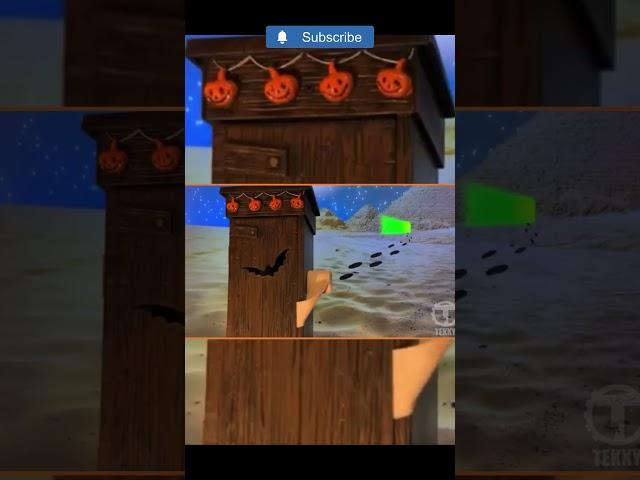 Big Lots Animated Halloween Outhouse with pop out mummy #shorts (phrase 1)